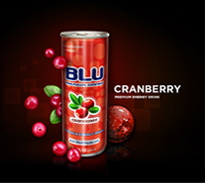 BLU Cranberry Energy Drink