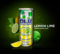 BLU Lemon-Lime  Enery Drink